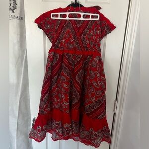 Venus strapless red dress